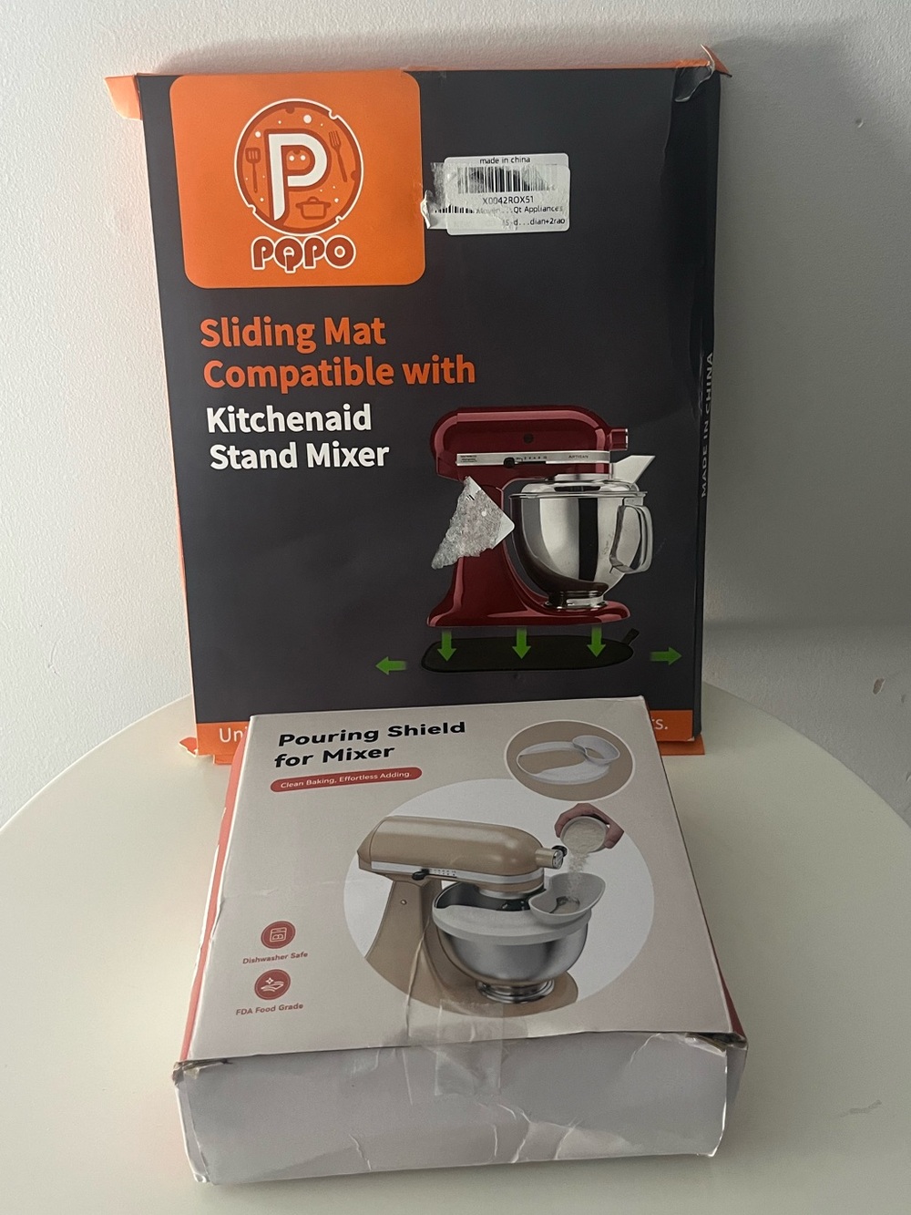 KitchenAid Stand Mixer Accessories β Sliding Mat + Pouring Shield (NWT)